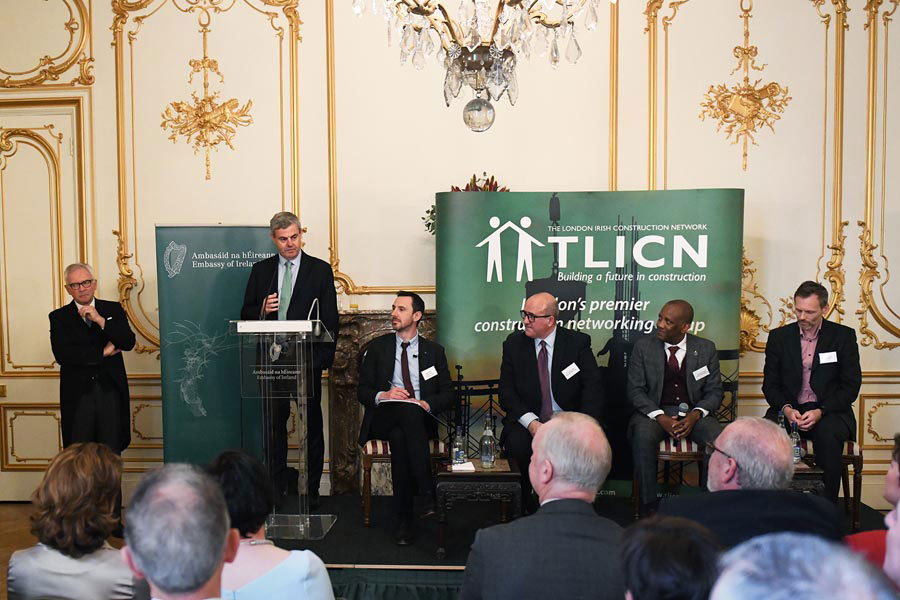 Embassy of Ireland Reception + Panel Discussion around Challenges Facing the Construction Sector